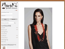 Tablet Screenshot of marako.it